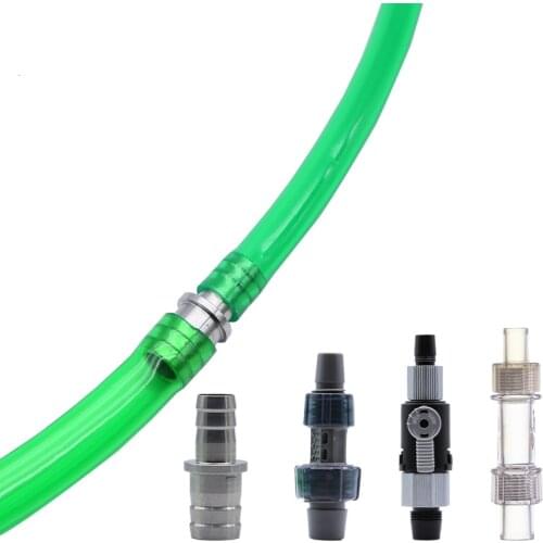 ISTA Water Pipe Change Path Joint Connector Filter Bucket Flow Adjust Valve 12mm Change 16mm Change 20mm Aquarium Fish Tank