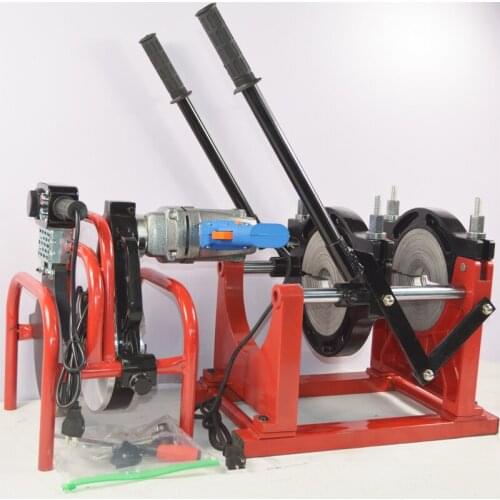 CE Hand Put 220V 63-160mm(2.5-6 inch)Butt Fusion Welding Machine Piping Hot Melt Engine Pipe Fusion Welder Tool Soldering Tool