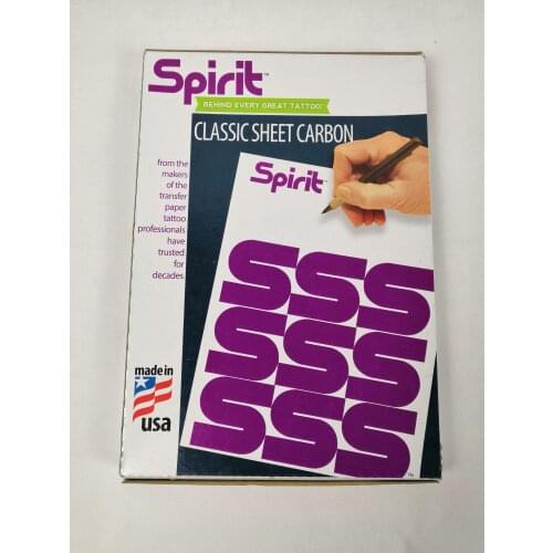SPIRIT Classic Thermal Stencil Transfer Paper & SPIRIT Classic Sheet Carbon Transfer Paper Copier Paper For Tattoo Supply