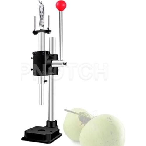 Green Coconut Opener Machine Stainless Steel Fruit Fresh Coconut Shell Driller Opener Coco Drilling Tool