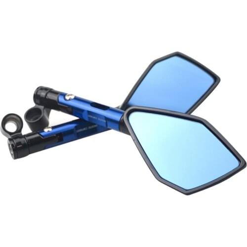 1 Pair Universal Durable Aluminum Alloy Rearview Mirror Motorcycle Accessories