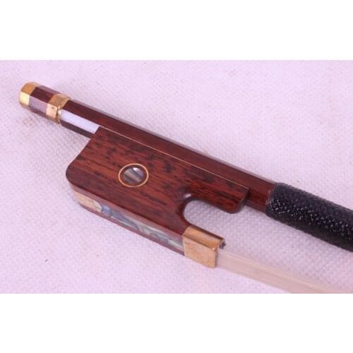 1 pcs 4/4 Cello Bow snakewood High Quality New #DT-061 black fro g