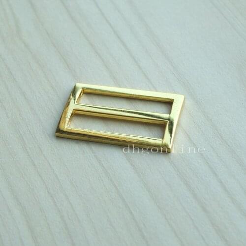 10 Pcs Adjustor Triglides Slides 1" 1.5" 2" 25mm 38mm 50mm For Strap Webbing Belt Buckles Nylon Gold