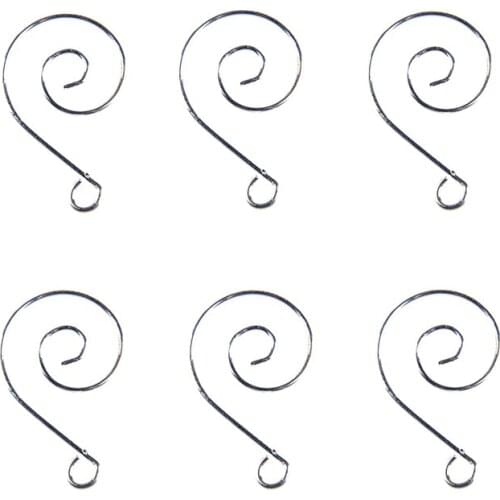 100pcs/lot Connectors Metal Fancy Hooks Clasps Crystal Garland Wedding Decoration Strand Part Jewelry Findings dream catcher