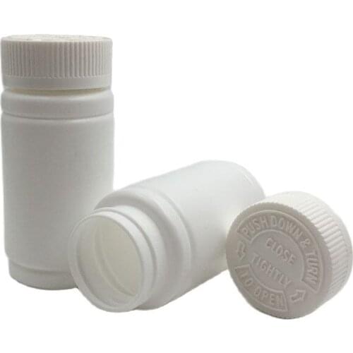 30pcs/lot 150ml 150g 150cc White Wide Mouth Plastic Bottles for Capsules, Pills, Vitamins