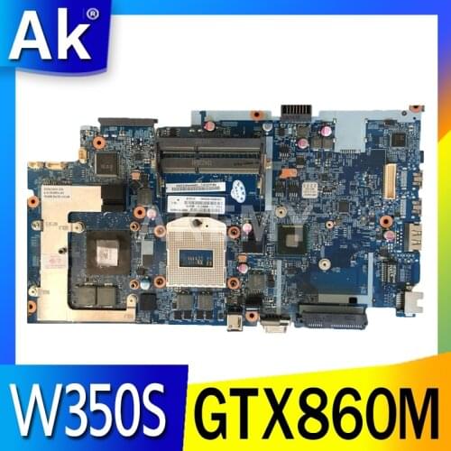6-71-W3S50-D02A 6-77-W370SS00-D02A for clevo K660E K760E W350S W370S notebook motherboard PGA947 GTX860M HM87 100% test work