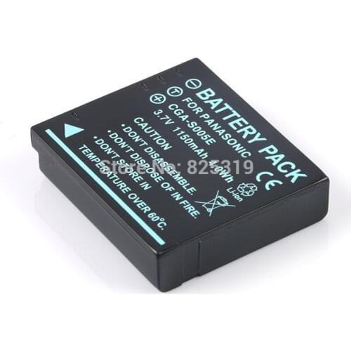 CGA S005 S005GK S005E BCC12 Li-ion Rechargeable Battery Pack Camera Batteries for Panasonic Lumix DMC-FX12 DMC-FX50 DMC-FX100