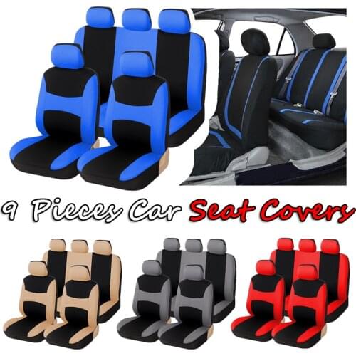 Car Seat Covers 2mm Foam for Renault Laguna For Focus For Ford For Volvo For IX35 For Hyundai