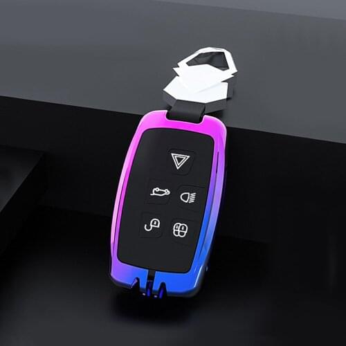 Aluminum Alloy Car Remote Key Case For Land Rover RANGE ROVER SPORT Freelander 2 DISCOVERY 4 For Jaguar XE XJ XJL XF Car Styling