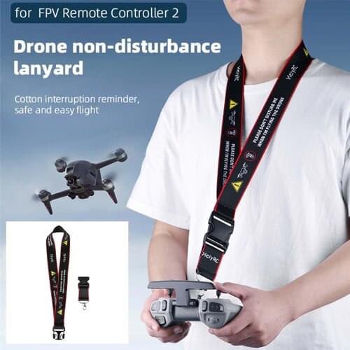 For FPV Remote Controller 2 Lanyard Strap Neck Lanyard Safety Strap Belt Sling for DJI FPV Combo Remote Controller RC Accessory