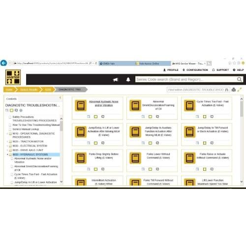 Hyster PC Service Tool ( PCST ) v4.95 [with license for many PCs ]+Service Diagnostic Tool ONeSOU