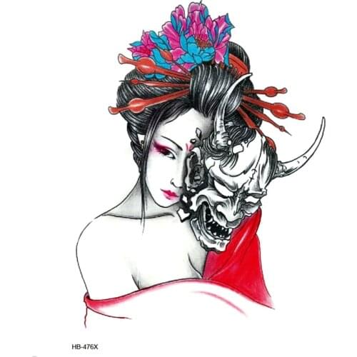 Beauty Women Waterproof Temporary Tattoo Sticker Flash Tattoo Fake Tattoo Sleeves Body Art Tattoo Sticker Fake Tatoo Men