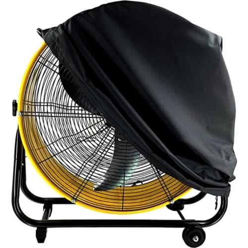 24" Fan Cover Waterproof Dustproof Industrial Fan Cover Fan Protective Cover Fan Accessories Fan Guard(30x8.5x29.5inch)