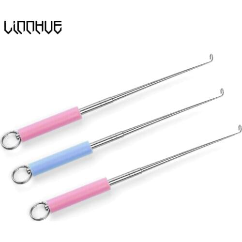 LINNHUE Japanese decoupling device 1PCS 12.5cm 302stainless steel high quality Out of hooks Fishing Tackle Hook Metal Steel tool