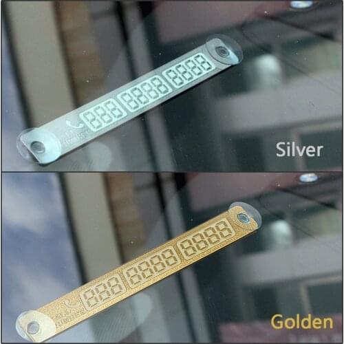 Magnetic Temporary Parking Card For Mercedes Benz W203 W204 W205 W211 Cadillac ATS SRX For Lexus RX RX300 Accessories