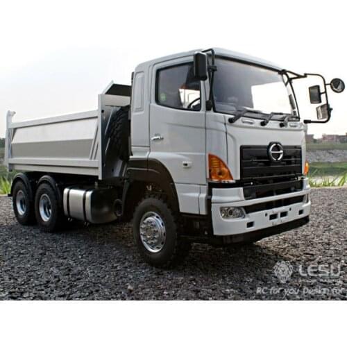 LESU 1/14 Scale HN 6*6 Metal Hydraulic Dumper RC Truck Tmy Model Motor ESC Servo Not Painting TH02020-SMT2