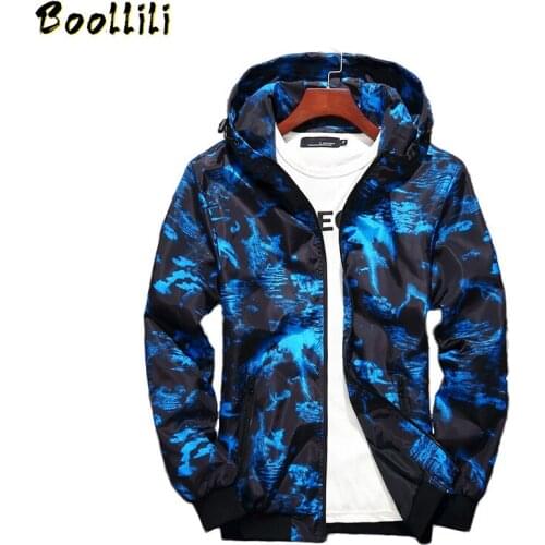 2020 Spring Autumn Mens Casual Camouflage Hoodie Jacket Men Waterproof Clothes MenS Windbreaker Coat Male Outwear Plus Size 5XL