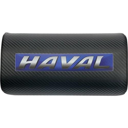 New Arrival car neck pillows pu leather headrest filled fiber car pillow for Great Wall Haval Cuv H3 H5 H2 H1 H6 H8 H9 Wingle