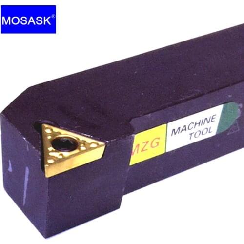 MOSASK STGCR1010H11 Cutters Indexable Carbide Insert Metal Machining CNC Lathe External Turning Tool Holders