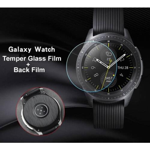 For Samsung Galaxy Watch 46mm Tempered Glass film/Back film screen protector