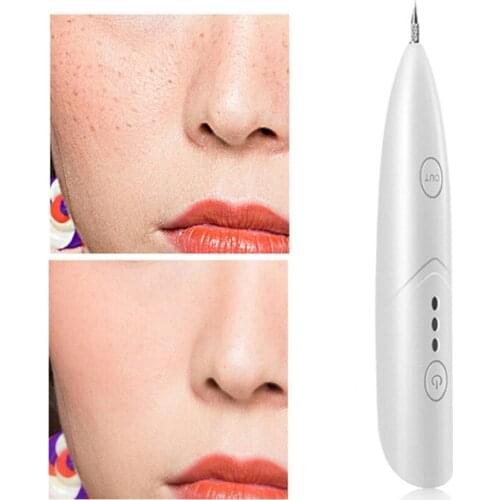 1 Set Mini Laser Plasma Pen Skin Tag Remover Multi-functional Portable Dark Spot Remover Tool Mole Pen Beauty Equipment