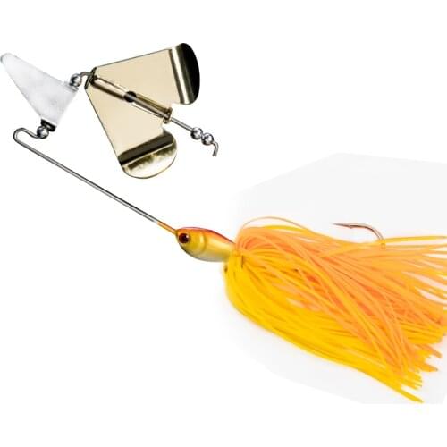 Buzzbaitr Spinner bait Buzz Bait Water tractor noise bait road sub bait glitter water tie beard guy 12g14g seawater fresh water