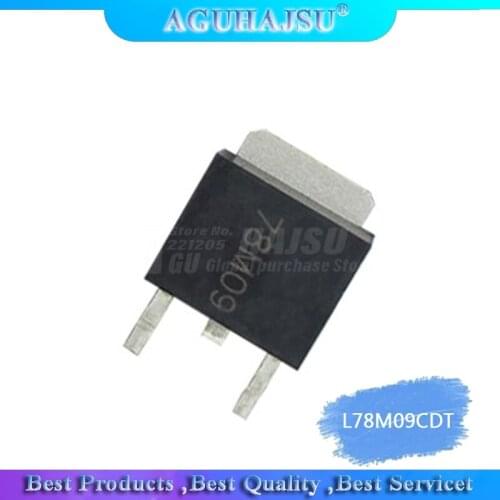 10PCS L78M09CDT TO-252 78M09 SMD L78M09 new Linear regulator chip