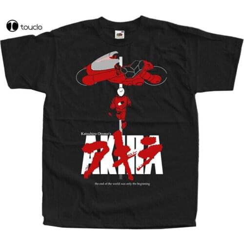 1988 Natural Akira Anime Dtg Print Men T Shirt Black S-5L Cotton Tee Shirt