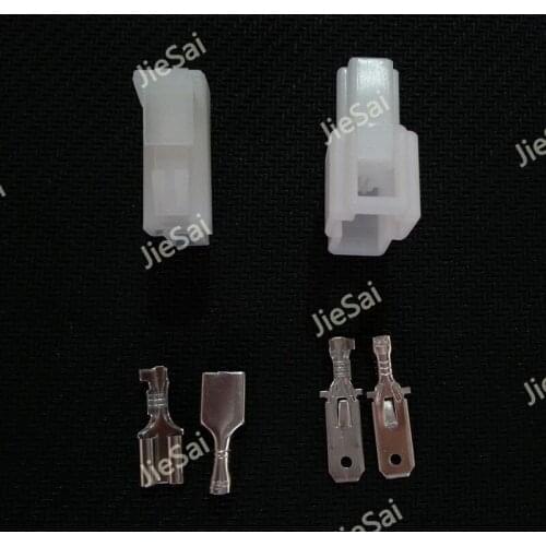 2 Pin 6.3mm Toyota Map Sensor Automotive Connector Wiring Harness Connector Motorcycle Car Engine Plug