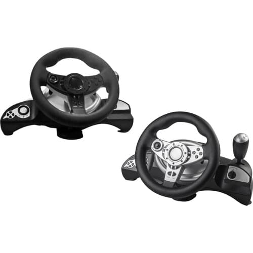 270 degree USB Vibration Car Racing Gaming Steering Wheel Pedal Kit Driving Simulator for PS3/PS2/PC