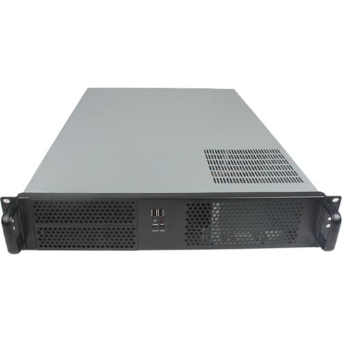 Server computer case 2U 650mm Internet cafe box server Chassis 19-inch Rack type