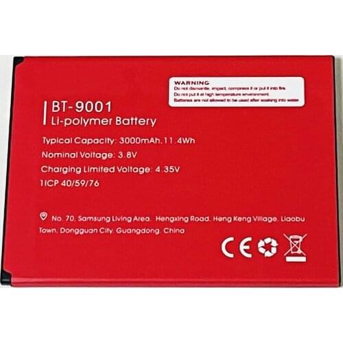 3.8V 3000mAh BT-9001 For Leagoo Z7 Battery