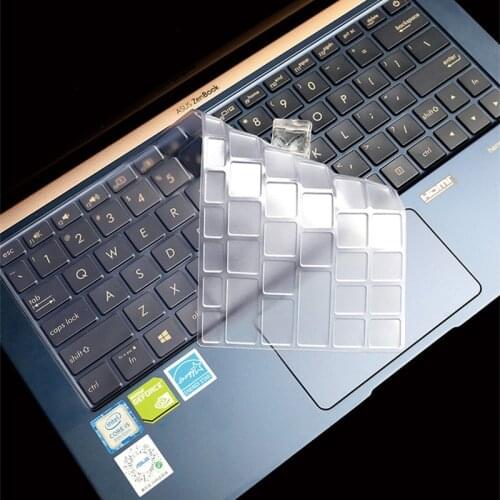 Laptop Keyboard Cover For Asus ZenBook 13 UX333 UX333FA UX333FN UX333F U3300 UX 333 UX 333 FA FN 13.3" TPU Skin Clear Protector