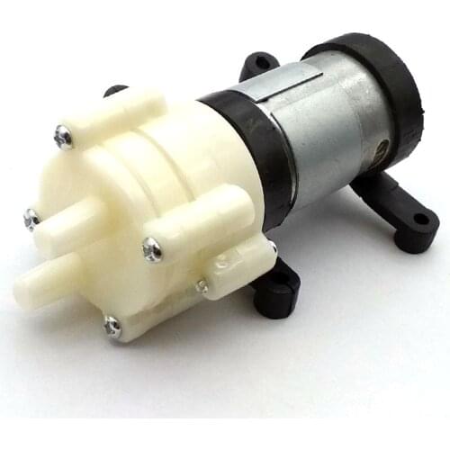 DC6-12V R385 Aquarium Fish Tank Round Water Air DC Diaphragm Pump Aquarium Air Pumps Accessories