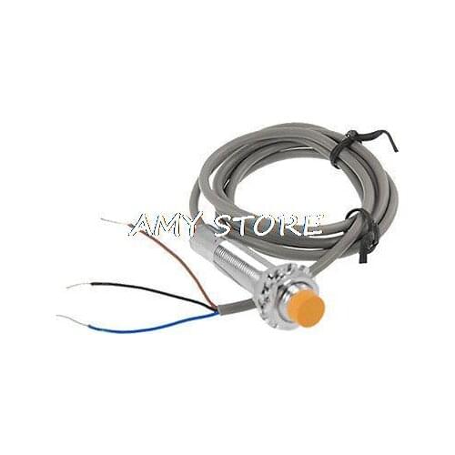 DC 6-36V NPN NO 1-5mm Cylindrical Capacitive Proximity Sensor Approach Switch LJC12A3-H-Z/BX