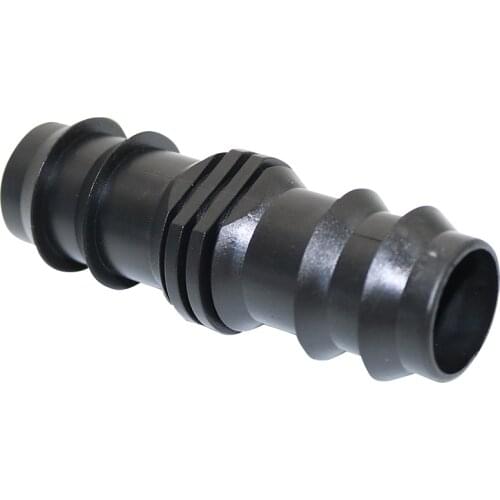 DN25 garden hose 2-way joint barb joint drip irrigation hose fitting agricultural greenhouse pipe joint 10pcs