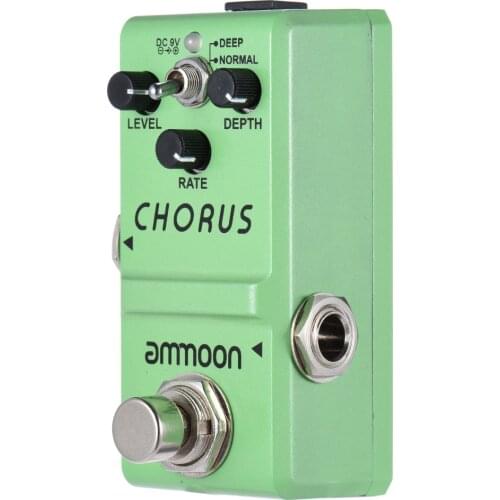 Ammoon Nano Series Guitar Effect Pedal Analog Chorus True Bypass Aluminum Alloy Body guitar pedal effects for electric guitar