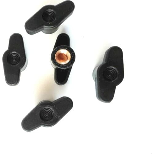 M5 M6 M8 35# Head Diameter Plum Bakelite Hand Tighten Nuts Butterfly Plastic Head Hand Knob Nut