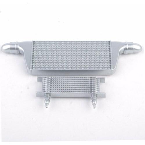 1:10 Scale RC Car Parts Intercooler Models Water Tank Radiator Kits