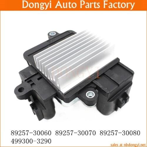 Blower Motor Resistor Fan Module OE NO. 89257-30060 89257-30070 89257-30080 499300-3290 8925730060 8925730070 8925730080