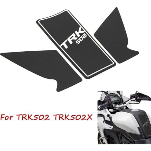 Motorcycle Gas Tank Side Grip Traction Knee Protector Sticker Anti Slip Pad For Benelli TRK502 TRK502X TRK 502 TRK 502X