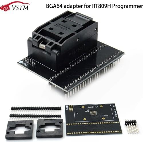 Original BGA64 adapter for RT809H Programmer SOCKET RT-BGA64-1 1.0mm ADAPTER 11*13mm