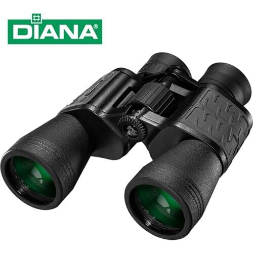 DIANA 10X50 Professional Binoculars long range Telescope HD Outdoor powerful binoculars Tourism Camping Hunting and equipment