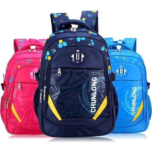 Childrens Schoolbags Primary Students 1-3-4-6 Grade School Backpack For Girls Boys Cheap Kids Mochila Escolar 6340