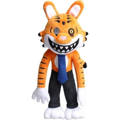 Horror Game Cospaly Props Doll Stuffed Animal Tiger Rabbit Plush Toys Figure Dolls For Children Gift Party Holiday Decoration