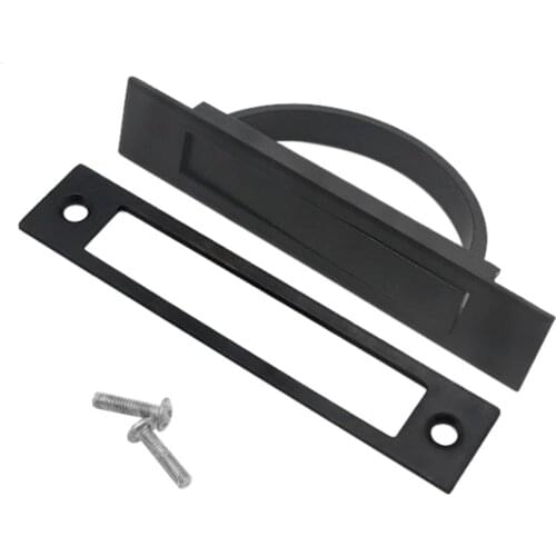 Tatami Handle Rotating Invisible Floor Dark Handle Hidden Semicircle Embedded Furniture Handle Zinc Alloy Drawer Handle Dropship