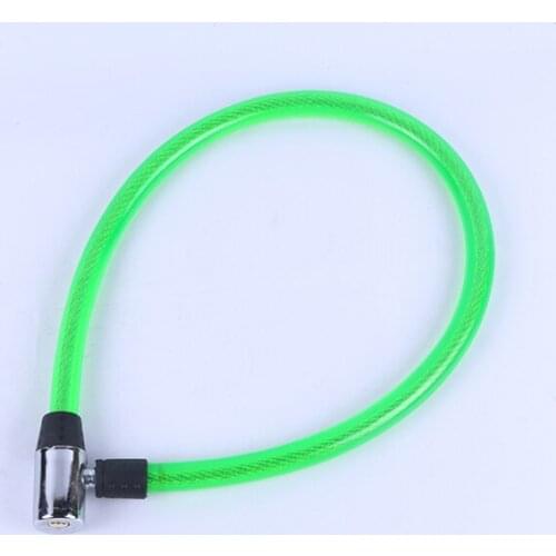 10pcs Anti-theft steel cable ring lock Bicycle Lock with Keys Locks Bike Cycling Security Steel Wire Locks Bicycle Accessories