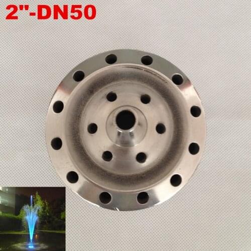 2" DN50 High Quality Stainless Steel Column Fountain Nozzle Sprinkler Sprinkler Head
