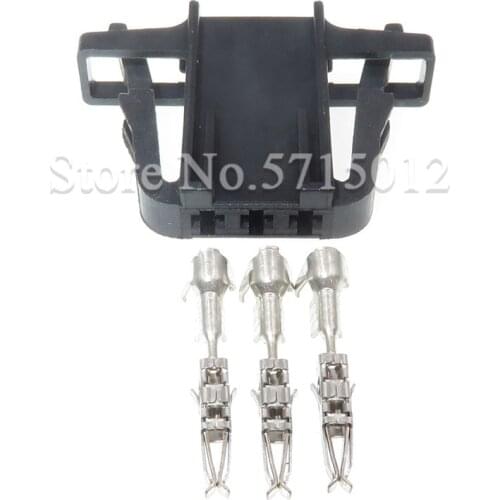 3 Hole 3B0972703 Auto Horn Socket 1.5 Automotive Wire Connector Door lamp Tail lights plug For VW Skoda