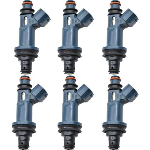 6PCS Fuel Injector 23250-20020 23250-0A010 for Lexus RX300 1999 -2001 2002 2003 For Toyota Highlander Camry Sienna Avalon